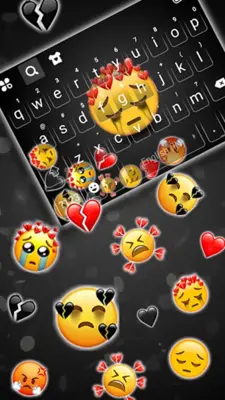 Sad Emojis Gravity Theme android App screenshot 3